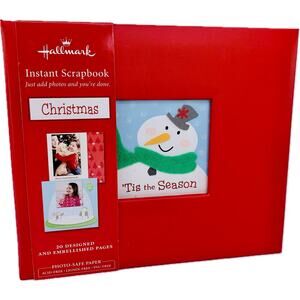 Hallmark 'TIS THE SEASON Christmas Instant Scrapbook‎ 6x6 New